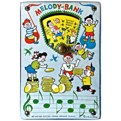 American Mechanical Bank  "Melody-Bank"   Circa 1946