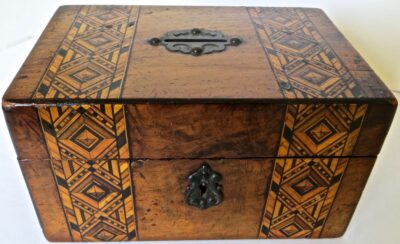 Tunbridge Box Still Bank.  Circa 1870's