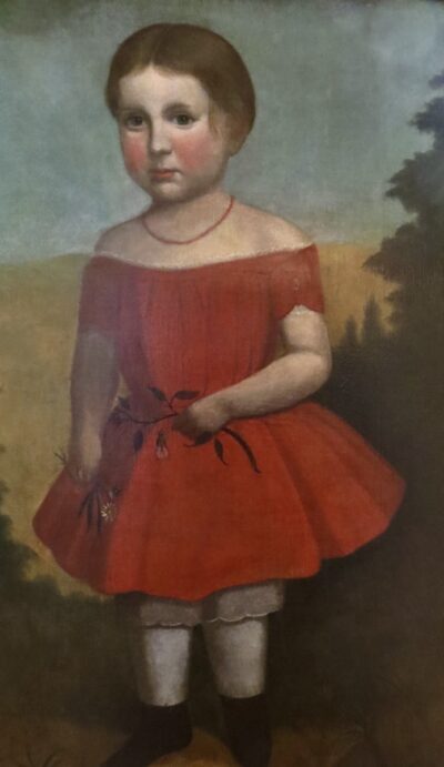 portrait of a young lady in a red dress Portrait of a Young Girl in a Red Dress Works The Huntington