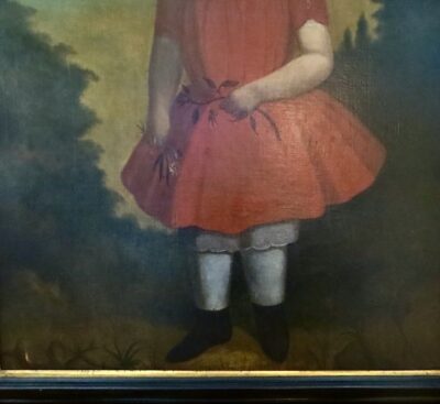 portrait of a young lady in a red dress Portrait of a Young Girl in a Red Dress Works The Huntington