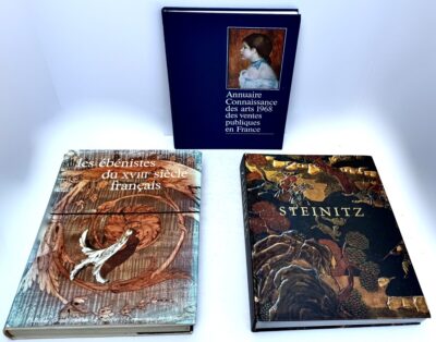 (3) Illustrated Reference Books On Art And Antiques (French Text--Out Of Print)