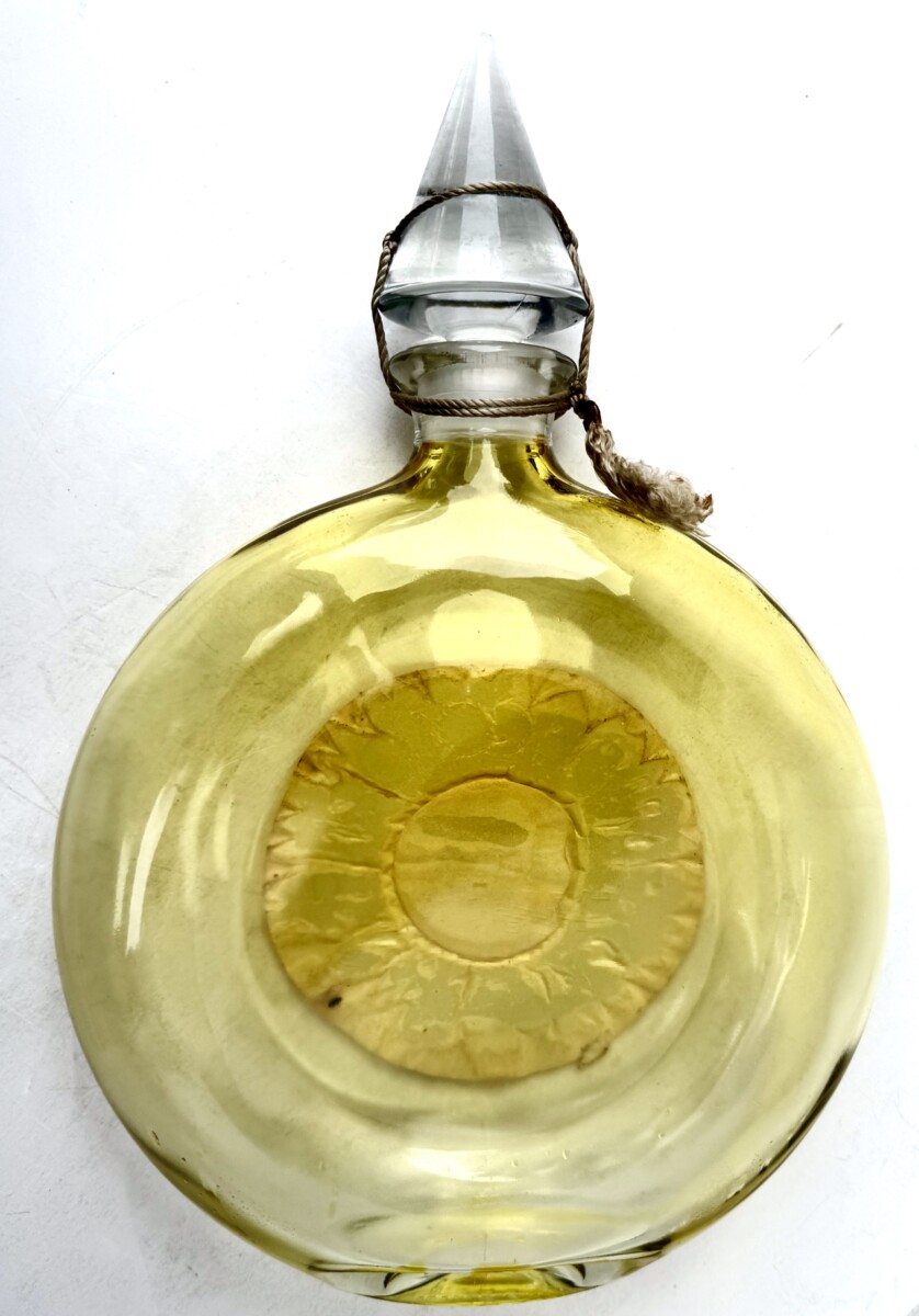 Oversized 12"H Store Display "Shalimar Eau De Cologne" Perfume Bottle Paris 1974 - Image 2